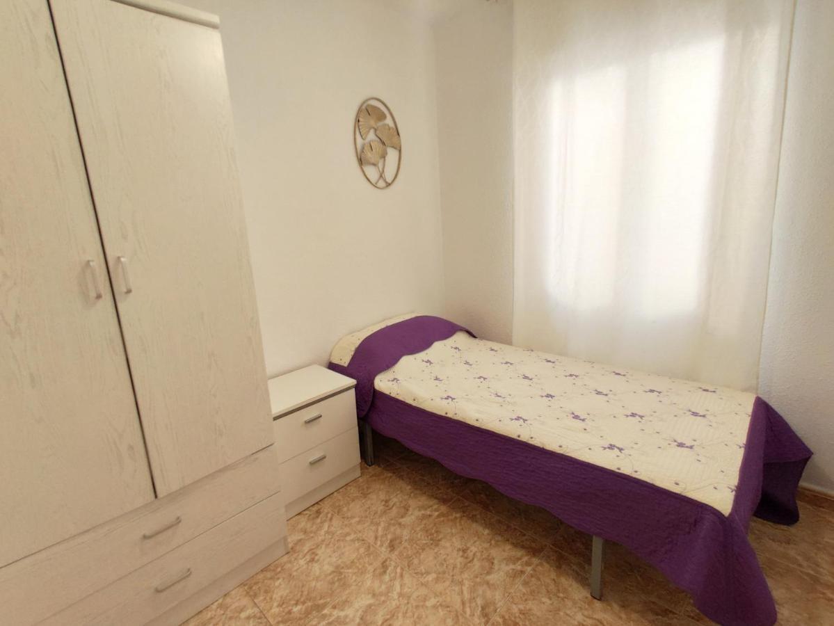 Ferienwohnung Beautiful Flat With Sea View And Sound Of The Surf Santa Pola Exterior foto