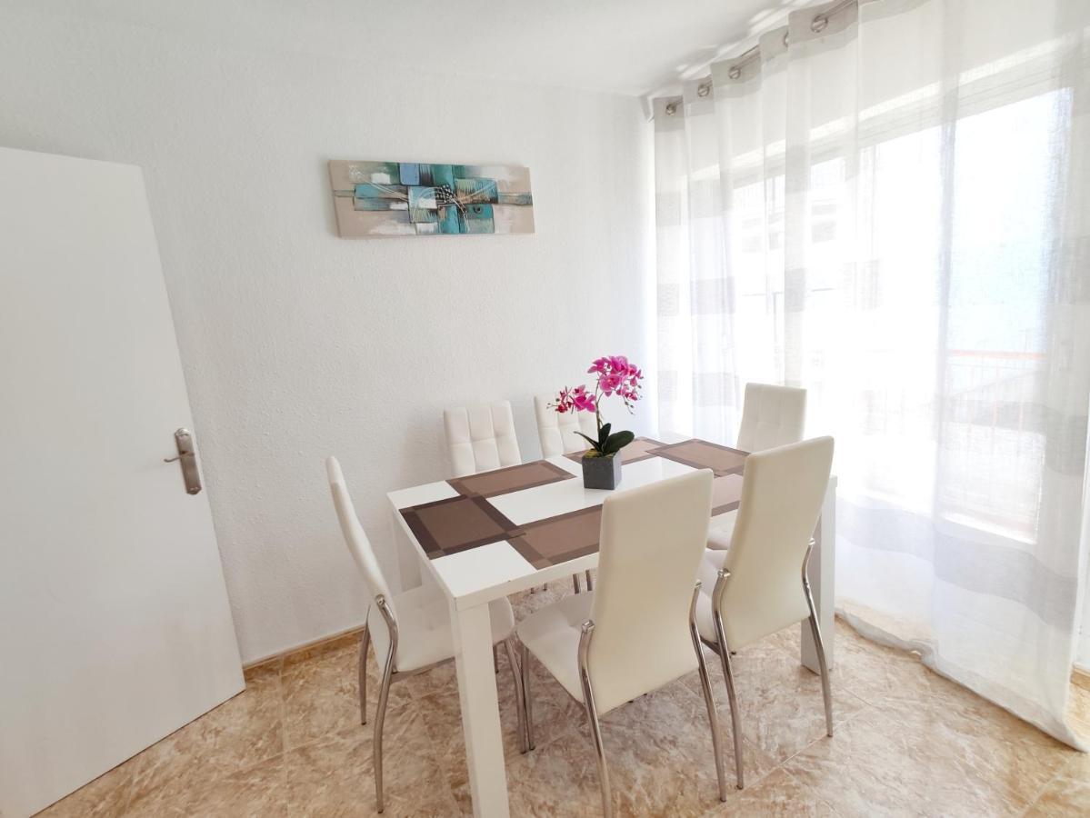 Ferienwohnung Beautiful Flat With Sea View And Sound Of The Surf Santa Pola Exterior foto