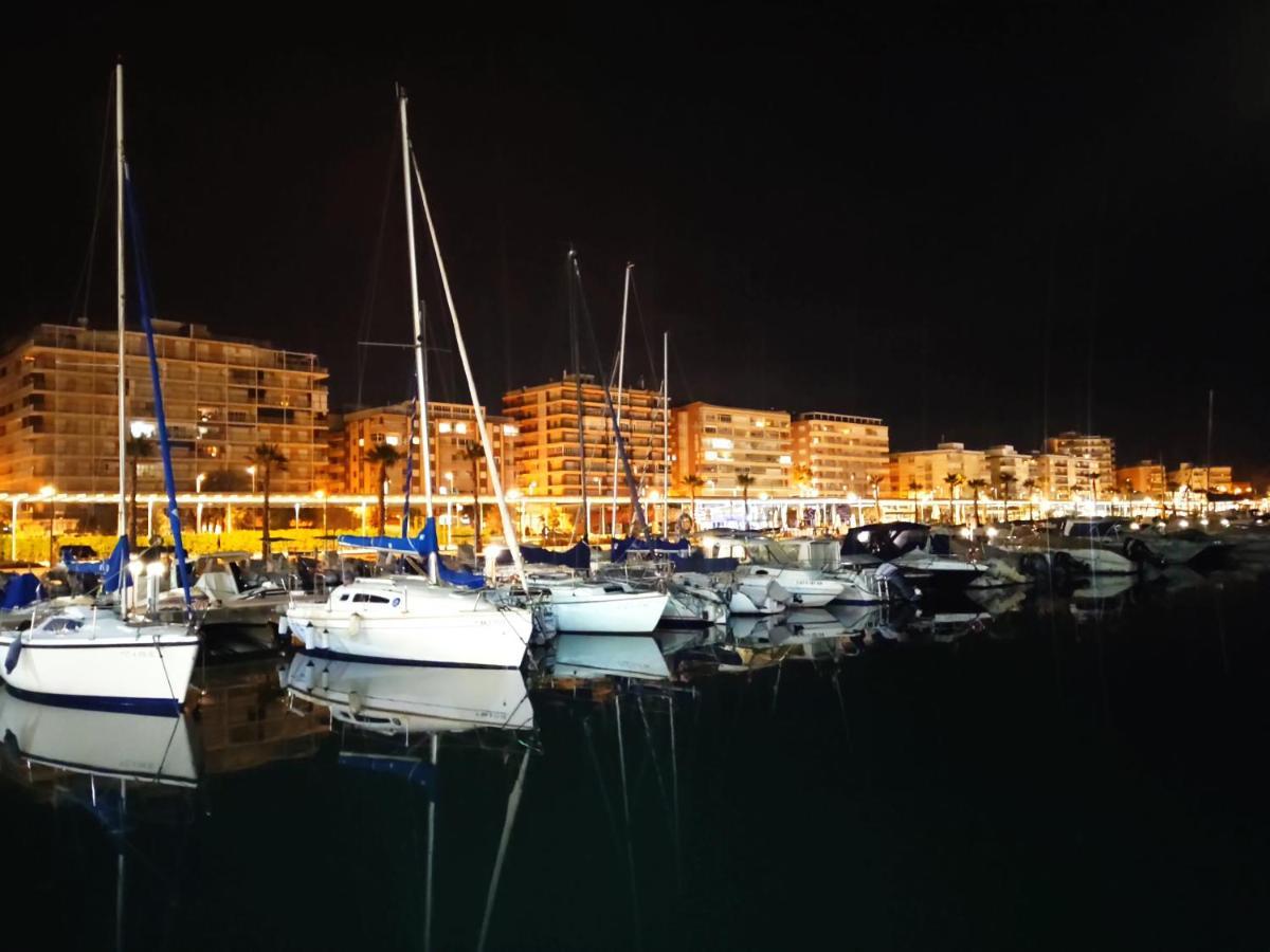 Ferienwohnung Beautiful Flat With Sea View And Sound Of The Surf Santa Pola Exterior foto